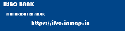 HSBC BANK  MAHARASHTRA NASIK    ifsc code